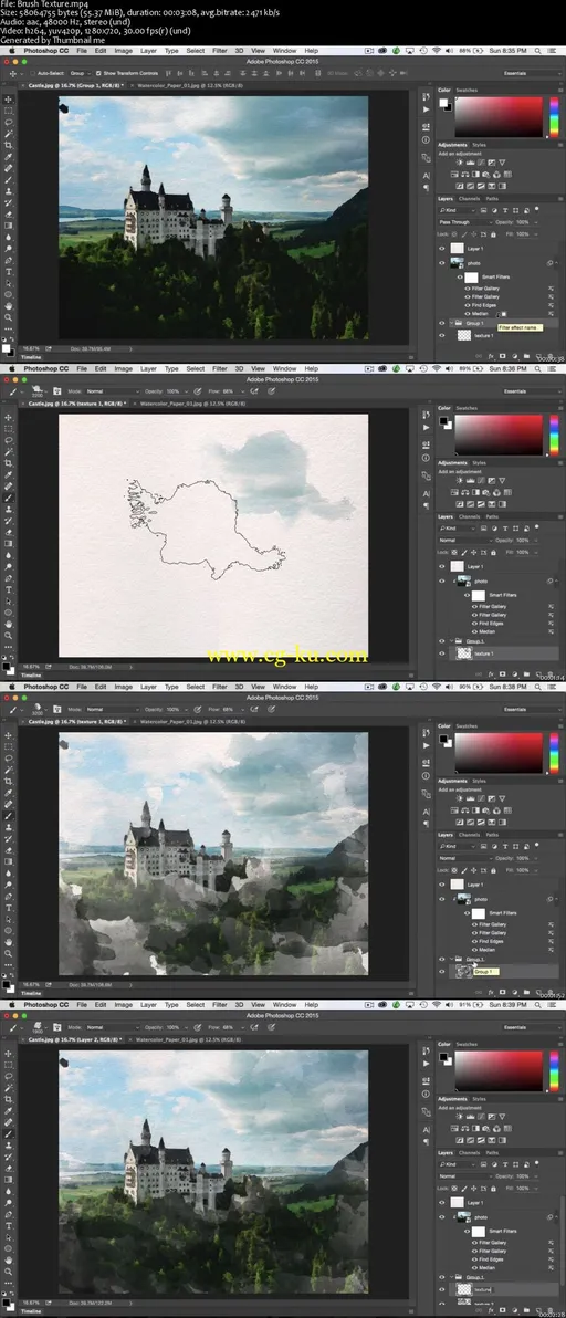 Watercolor Photoshop Painter: Create Watercolor Art From Photos的图片1