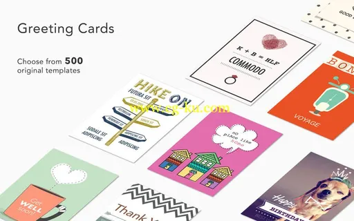 Greeting Cards 1.7 MacOSX的图片1