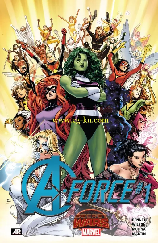 A-Force #1-5 (2015) (COMPLETE)的图片1