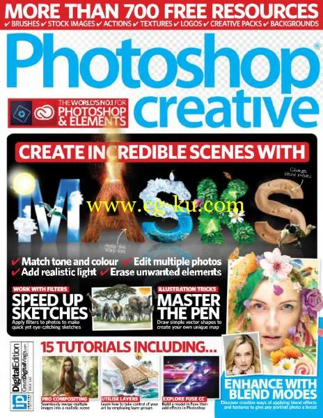 Photoshop Creative – Issue 142, 2016-P2P的图片1