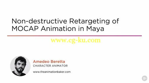 Non-destructive Retargeting of MOCAP Animation in Maya (2016)的图片1