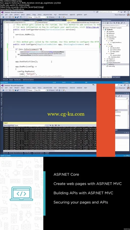 Building a Web App with ASP.NET Core, MVC 6, EF Core, and Angular (2016)的图片1