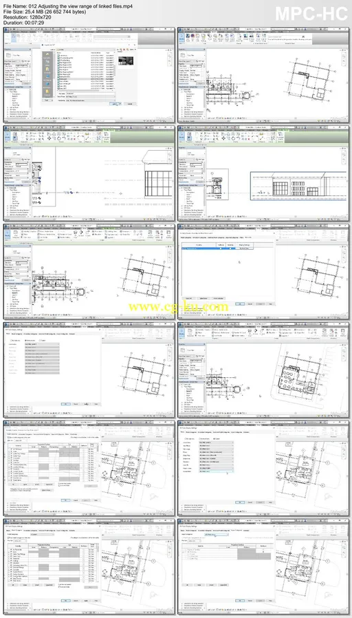 Lynda – Revit: View Range的图片2