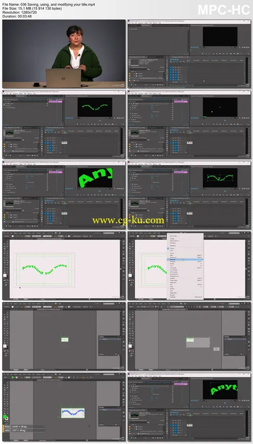 Lynda – Premiere Pro Guru: Optimizing Titles的图片2