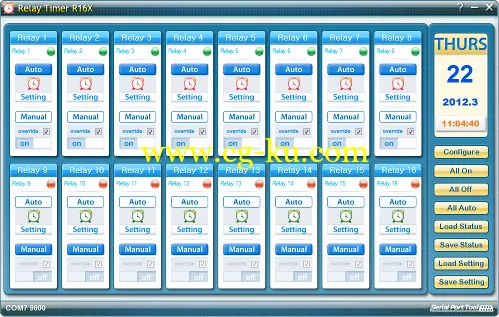 Serial Port Tool Relay Timer R16X 2.5的图片1