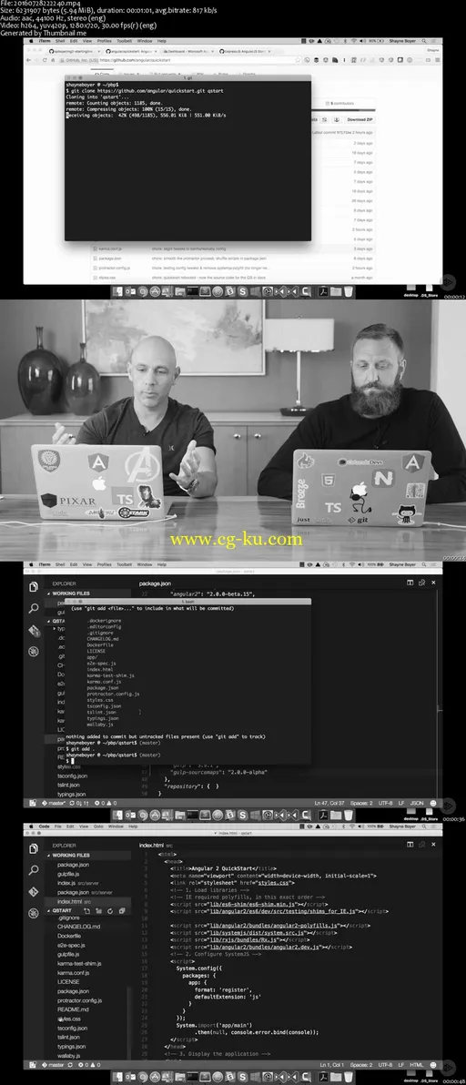 Play by Play: Deploying an Angular 2 App to Azure with Git with John Papa and Shayne Boyer的图片2