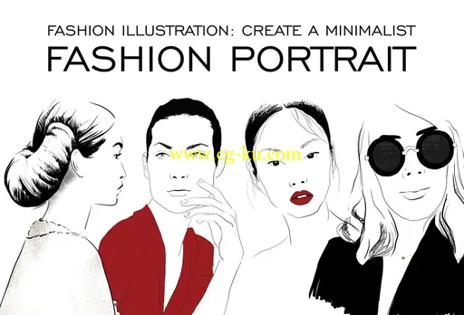 Fashion Illustration: Create a Minimalist Fashion Portrait的图片2