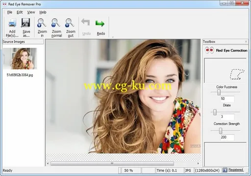 SoftOrbits Red Eye Remover 3.4 Multilingual的图片1