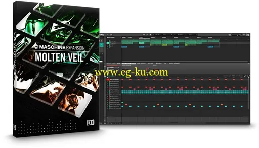 Native Instruments Maschine Expansion Molten Veil v1.0.0 HYBRID的图片1