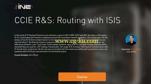 INE – CCIE R-S Routing with IS-IS的图片1