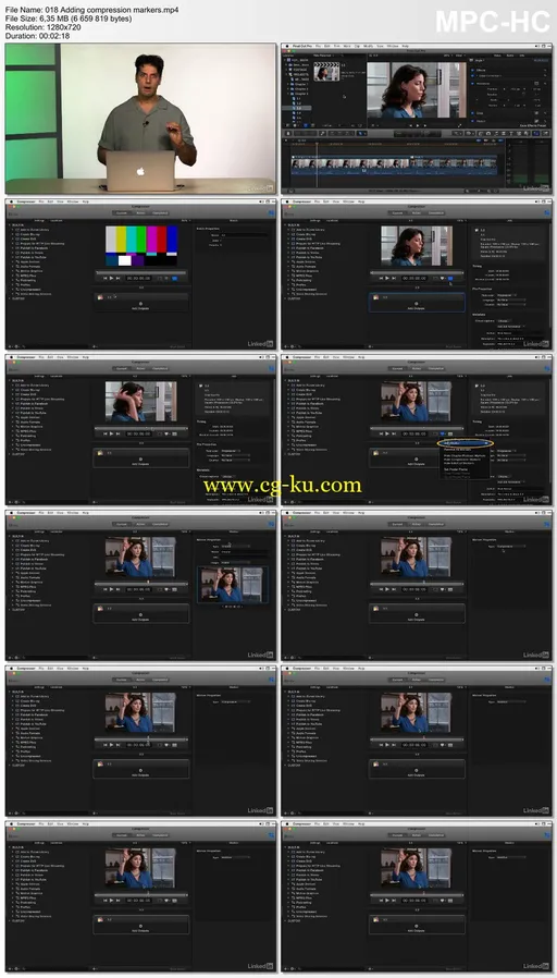 Lynda – Final Cut Pro X Guru: Compressor Exporting的图片2