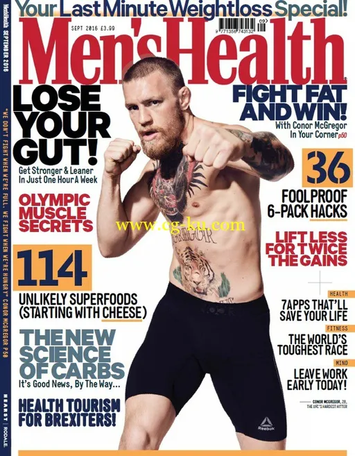 Men’s Health UK – September 2016-P2P的图片1