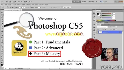 Photoshop CS5 One-on-One: Mastery with Deke McClelland的图片1