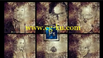 Photoshop-Photo to Ancient Grungy Art in Photoshop的图片1