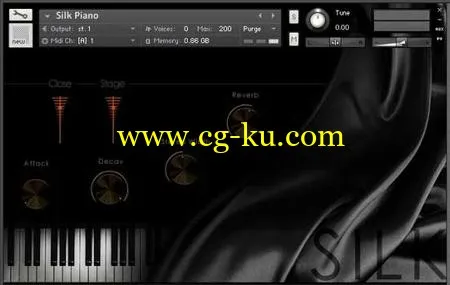 Aria Sounds Silk Piano – Fazioli Concert Grand KONTAKT的图片1