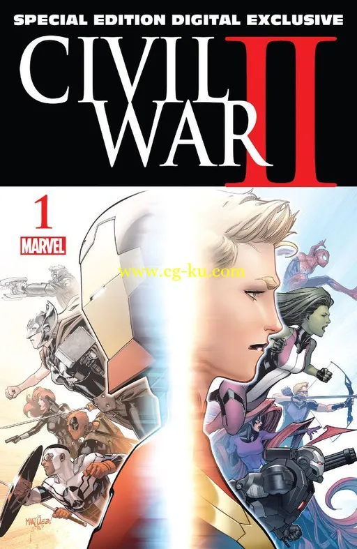 Civil War II #1 – Special Edition – Digital Exclusive (2016)的图片1