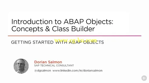 Introduction to ABAP Objects: Concepts & Class Builder (2016)的图片2