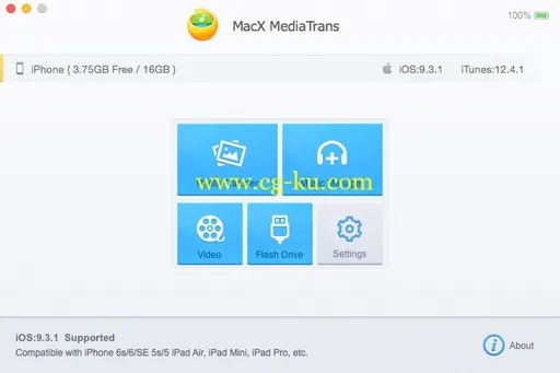 MacX MediaTrans 2.2 MacOSX的图片1