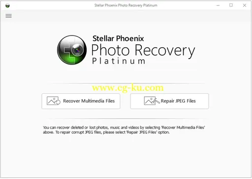 Stellar Phoenix Photo Recovery Platinum 2.0的图片1