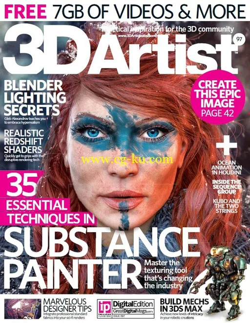 3D Artist – Issue 97 2016-P2P的图片1
