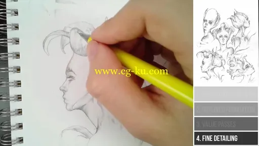 cgcookie – Complete Drawing Timelapses and Inspiration Lectures的图片3