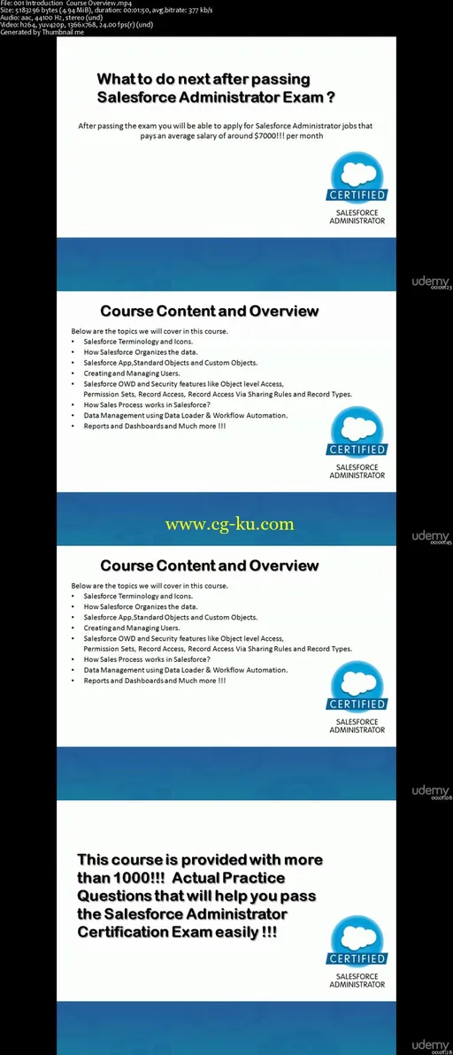 Salesforce Administrator Certification Course的图片2