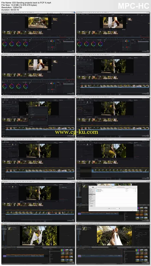 Lynda – Final Cut Pro X Guru: Color Correction (updated Aug 11, 2016)的图片2