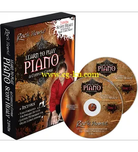 Rock House – Learn to Play Piano, A Complete Course 2 DVD Set的图片2