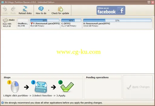 IM-Magic Partition Resizer 3.1.0 Professional / Unlimited / Enterprise / Server Edition的图片1