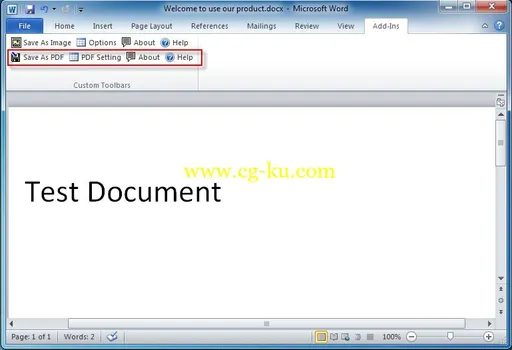 Word to PDF Converter 5.0的图片1