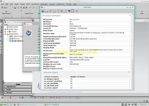 Siemens PLM NX 11.0.0 Linux的图片2