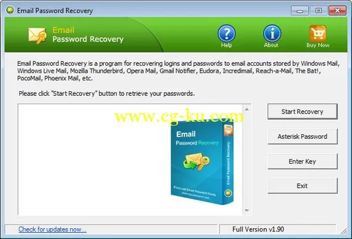 Top Password Email Password Recovery 1.90的图片1