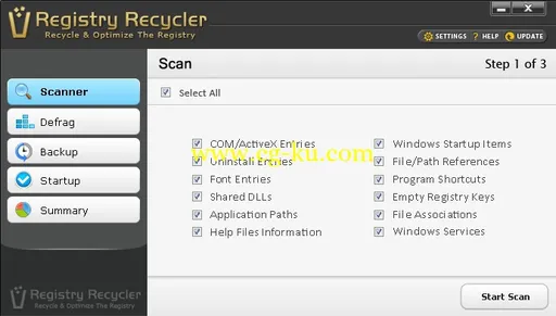 Registry Recycler 0.9.3.1 + Portable的图片1