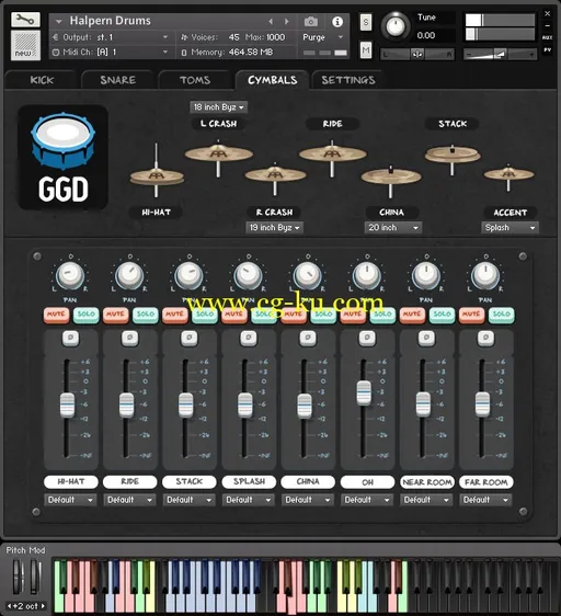 GetGood Drums – Matt Halpern Signature Pack KONTAKT的图片1