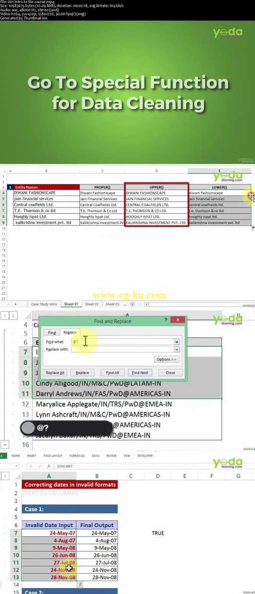 Excel Tricks: Data Cleaning – Must for further data analysis (2016)的图片2