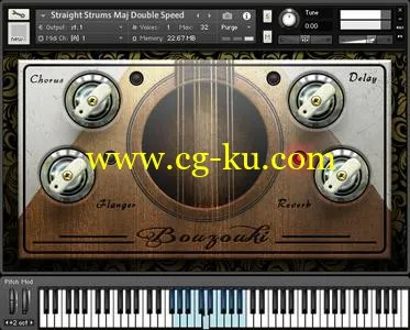 Dream Audio Tools Indie Bouzouki KONTAKT的图片1