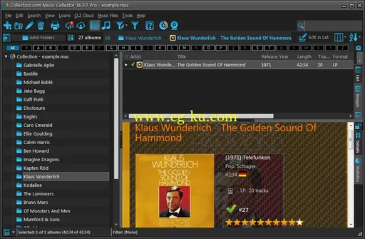Collectorz.com Music Collector Pro 17.0.4 Multilingual的图片1