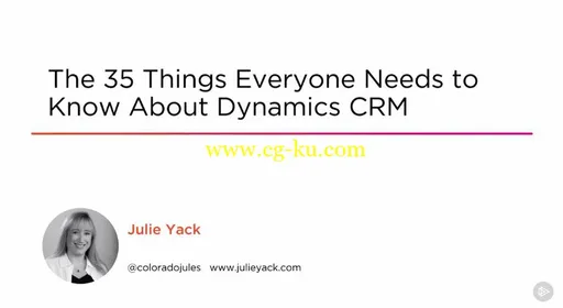 The 35 Things Everyone Needs to Know About Dynamics CRM (2016)的图片1