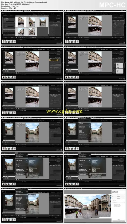 Lynda – Shooting and Processing Panoramas的图片2