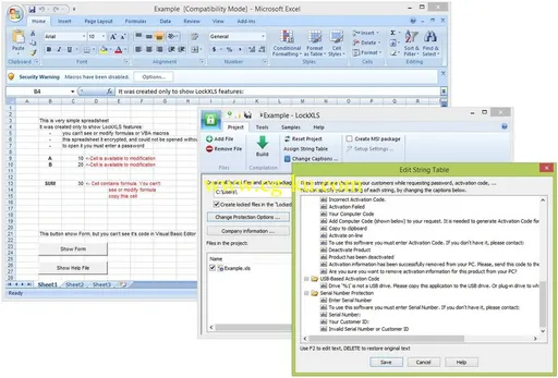 LockXLS 2016 6.0.3 x86/x64的图片1