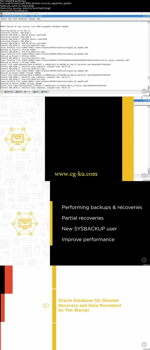 OCP 12c Performing Backup and Recovery Using New Features of RMAN (2016)的图片2