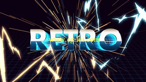 Make an amazing retro title in After Effects的图片1