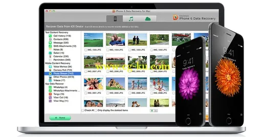 Tenorshare iPhone Data Recovery for Mac 6.8.0.0 MacOSX的图片1