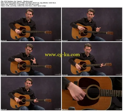 Lynda – Bluegrass Guitar Lessons with Bryan Sutton: Picking, Fretting, and Chords的图片2