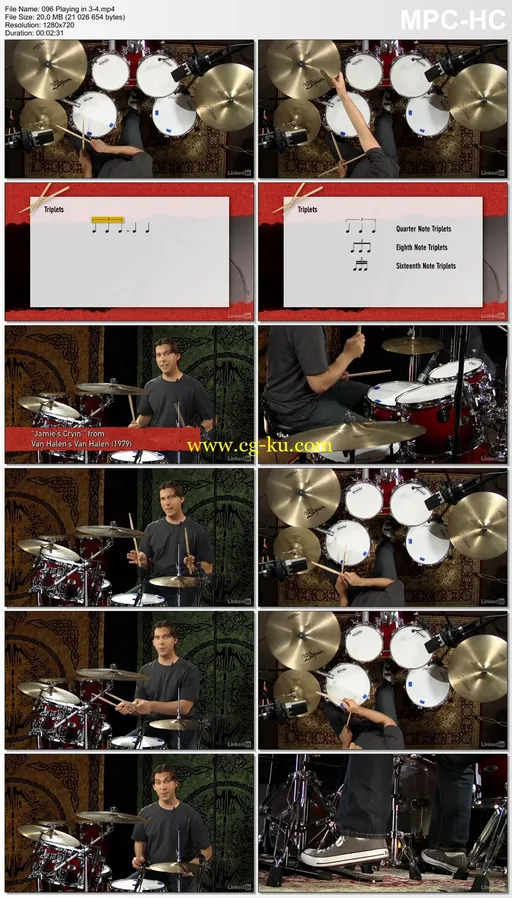 Lynda – Drum Set Instruction: On The Beaten Path的图片2