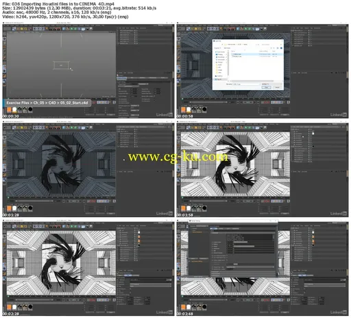 Lynda – Houdini: Advanced Motion Graphics的图片2