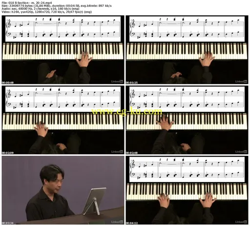 Lynda – Piano Lessons with Hugh Sung: Playing Songs的图片2