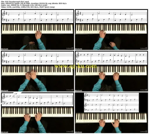 Lynda – Piano Lessons with Hugh Sung: Fundamentals的图片2