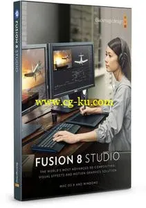 Blackmagic Design Fusion Studio 8.2.1 Win/Mac的图片1