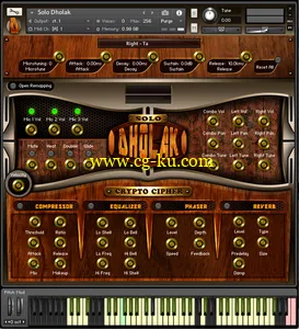 Cryptocipher Solo Dholak KONTAKT的图片1